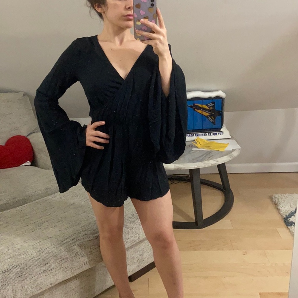Sexy long sleeve romper!